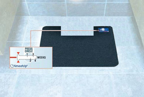 Disposable Hygienic Toilet Mats Commode Mats Are Bathroom